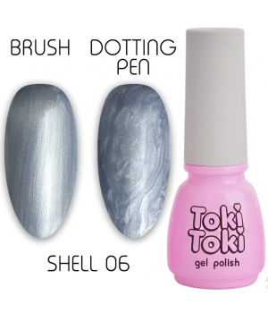 Гель-лак Toki Toki Shell №06 5 мл TPO free